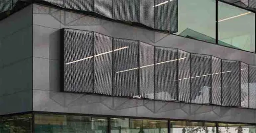 Alüminyum kompozit panel cephe uygulaması